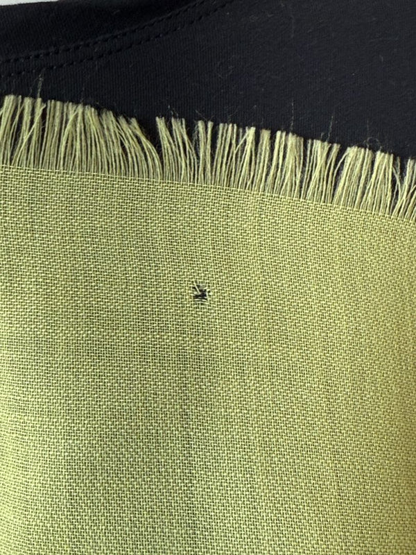 Lime Green Tonal Novacheck Silk Scarf