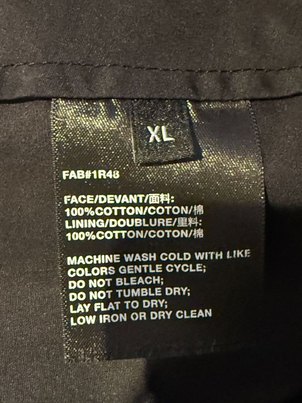 Lafayette 148 New York Black Cotton Shirt Dress – Size XL