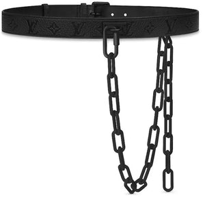 Louis Vuitton Virgil Abloh Two-Piece Monogram Utility Chain Belt – Size 38/95