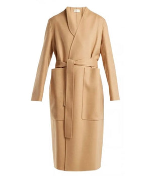 THE ROW PARET DOUBLE FACED WOOL AND CASHMERE BLEND COAT - Size S