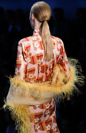 Prada SS 2017 Floral Print Dress - Size 10