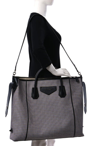 Givenchy Houndstooth Soft Antigona Weekend Tote