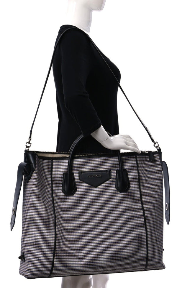 Givenchy Houndstooth Soft Antigona Weekend Tote