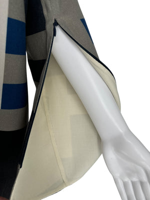 Akris November Day Printed Sheath Dress - Size 8