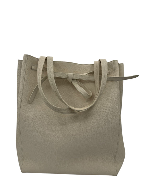 Celine Chalk Soft-Grained Calfskin Cabas Phantom Tote