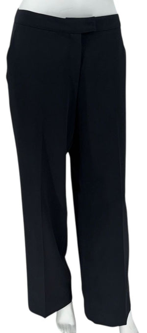 Les Copains Classic Black Wool Pant Suit – Size IT 48 (US 12)