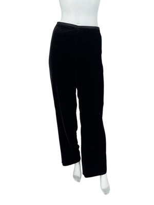 Armani Collezioni Black Velvet Pantsuit – IT 48 / US 12