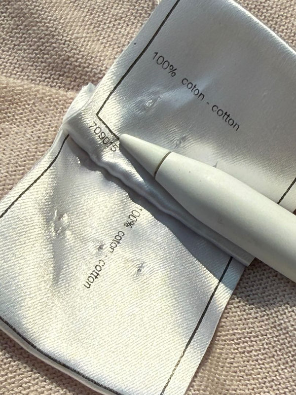 Chanel Pale Pink Cotton Logo Tank – Size FR 44 (US 10/12)