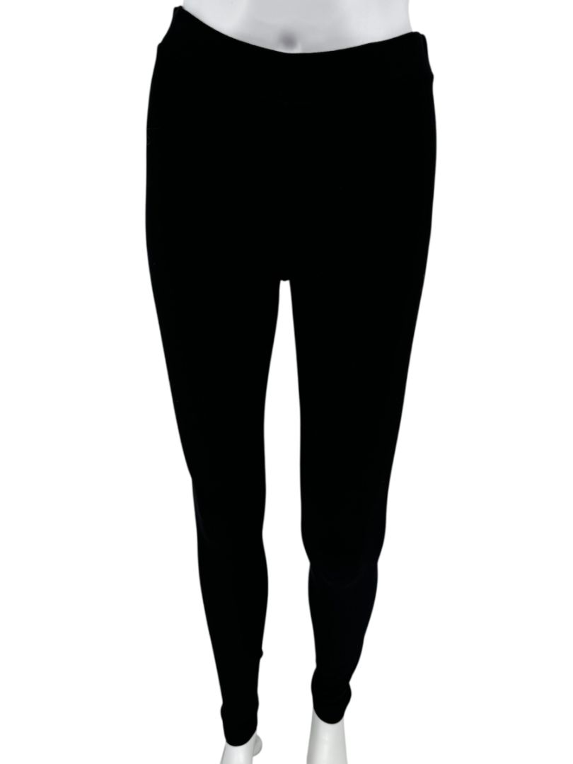 Vince Pull-On Stretch Leggings in Black - Medium