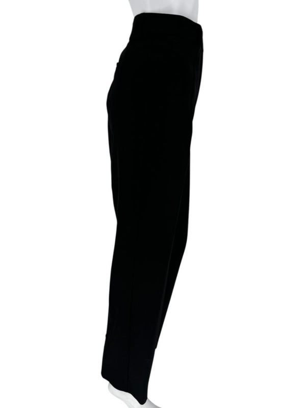 Sportmax High-Waisted Wool Trousers - Size 14