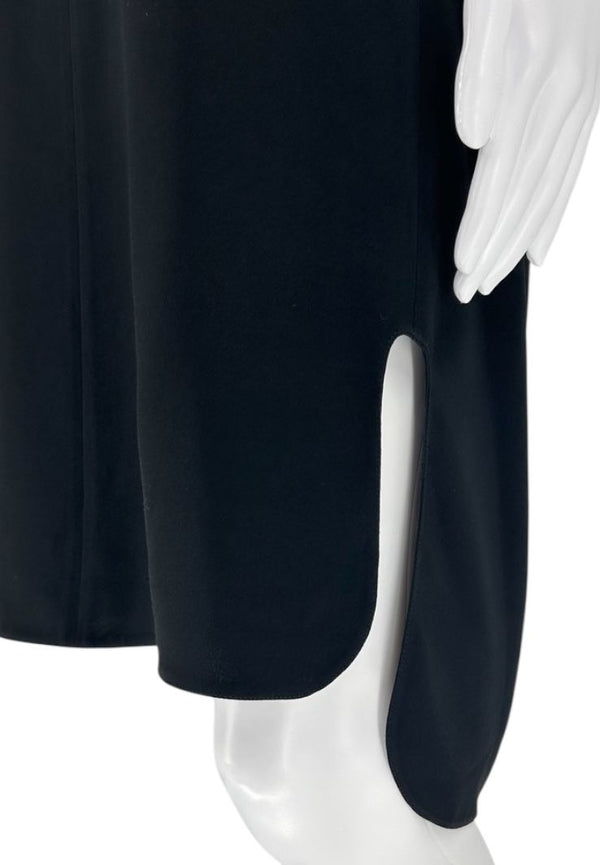 The Row Black Sleeveless Cowl Neck Dress – Size S