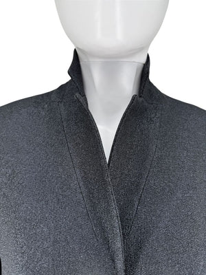 Akris for Bergdorf Goodman Shimmering Metallic Coat Dress – US 12 / FR 44 / DE 42