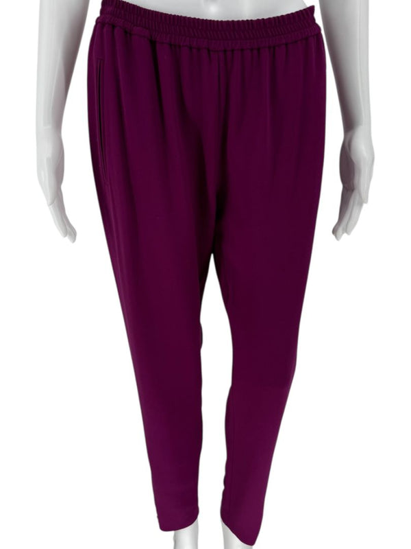 Stella McCartney Plum Knit Pullover & Pant Lounge Set – Size IT 42