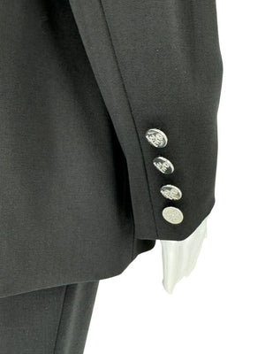 Ralph Lauren Purple Label Black Wool Pant Suit – Size 12