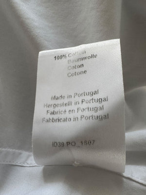 Lis Lareida White Cotton Button-Down Shirt – Size 36
