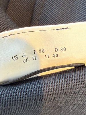 Akris Punto Navy Virgin Wool Short-Sleeve Coat – Size US 8