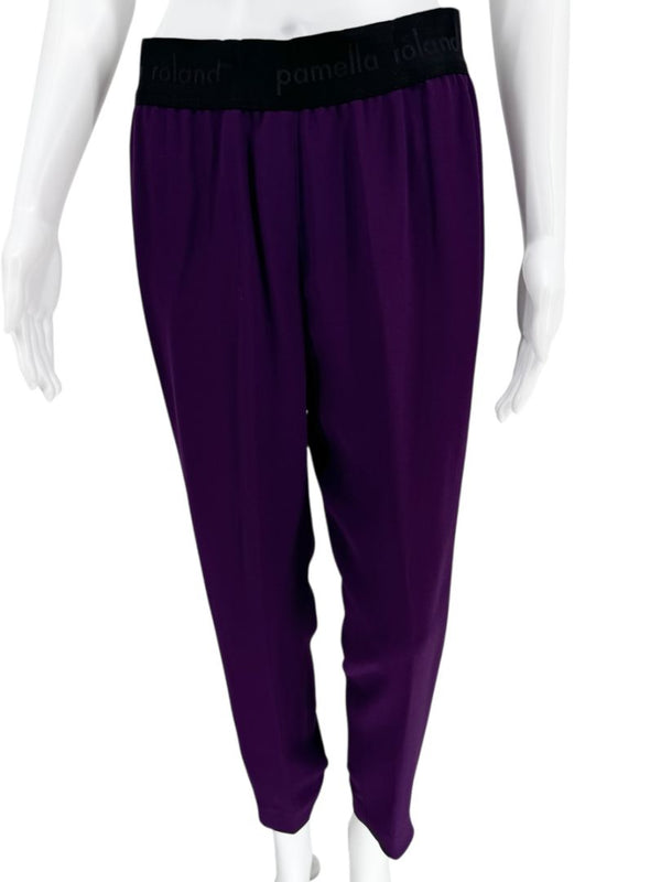 Pamella Roland Diamond Double Button Pant Suit - Large