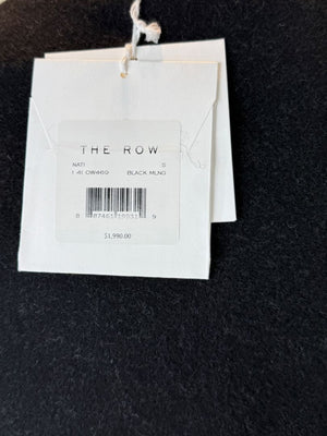 The Row Black Mélange Wool-Blend Top – Size Small