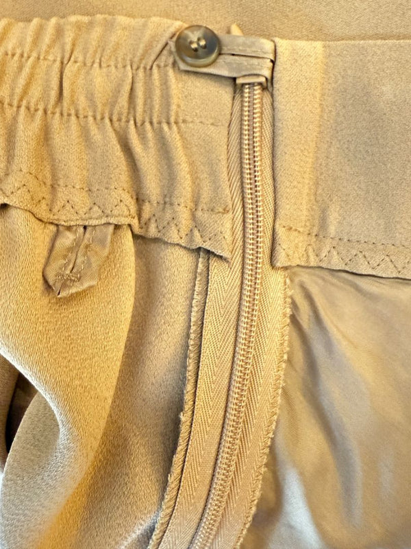 Akris Camel Cropped Trousers – Size US 10 / IT 46