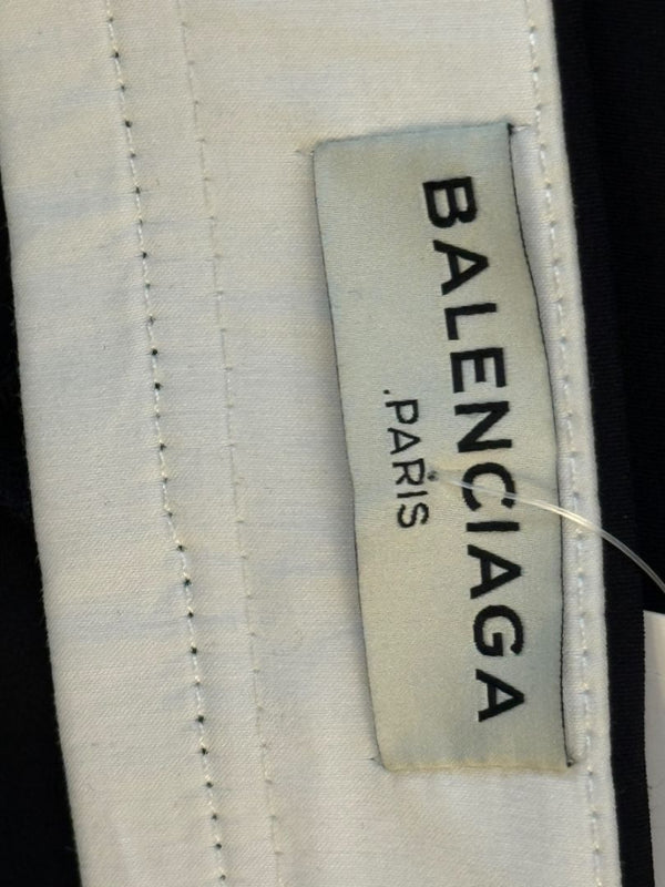 Balenciaga Black Slim-Fit Cropped Trousers – Size IT 44 (FR 40 / US 8 / UK 12)