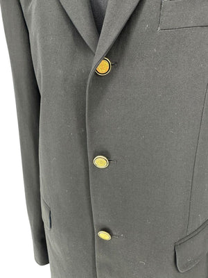 Versace Jeans Couture Black Wool Blend Blazer – Size IT 50 (US 40)