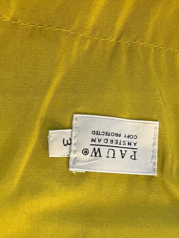 Pauw Amsterdam Chartreuse Silk Sculptural Skirt – Size 3