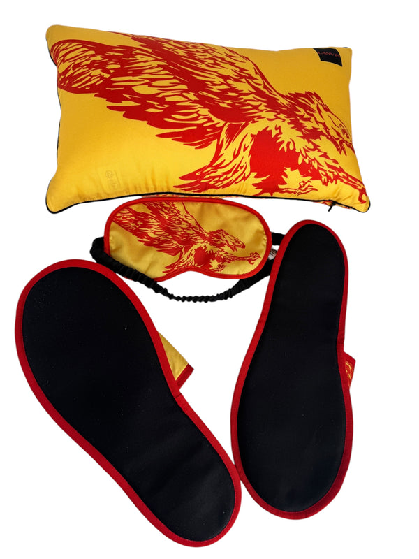 Lanvin x X Future Silk Eagle Travel Kit