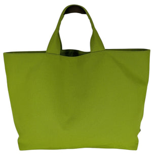 Prada Lime Green Large Tote