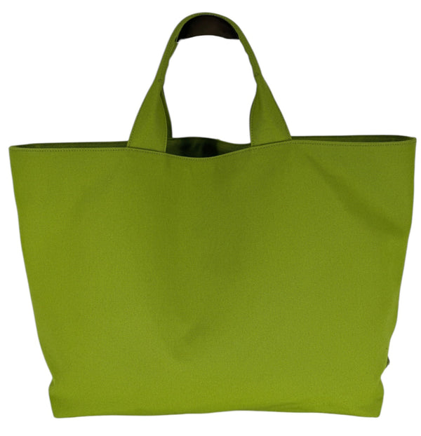 Prada Lime Green Large Tote