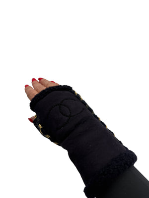 Chanel Lamb Cutoff Gloves- NWT
