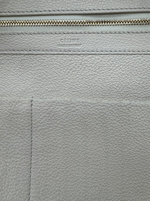 Celine Chalk Soft-Grained Calfskin Cabas Phantom Tote