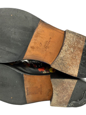 Givenchy Floral Studded Buckle Boots – Size 40