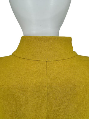 Pamella Roland Embellished Button Longline Jacket