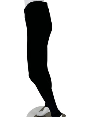 Vince Pull-On Stretch Leggings in Black - Medium