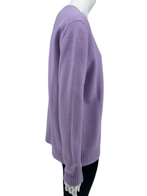Jil Sander Lilac Cashmere Crewneck Sweater – Size 38