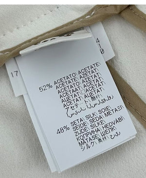 Brunello Cucinelli Ivory Elastic Waist Pull-On Pants – Size IT 44 / US 8