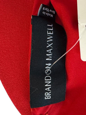 Brandon Maxwell Red Shift Dress – Size 10