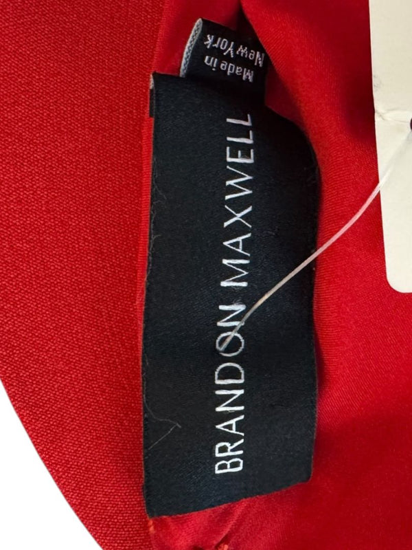 Brandon Maxwell Red Shift Dress – Size 10