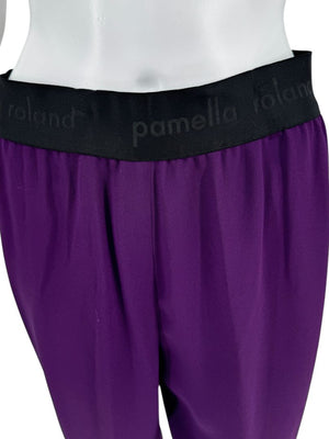 Pamella Roland Diamond Double Button Pant Suit - Large