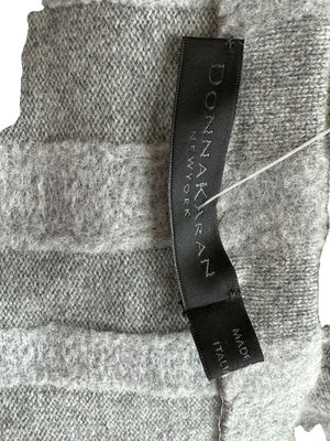Donna Donna Karan Gray Wool-Blend Oversized Sweater – Size S
