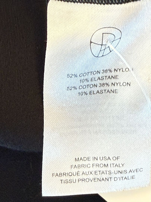 The Row Black Slim Ankle Pants with Side Zip – Size 10