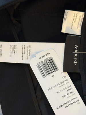 Akris Black Wool Constance Trousers – Size 10- NEW