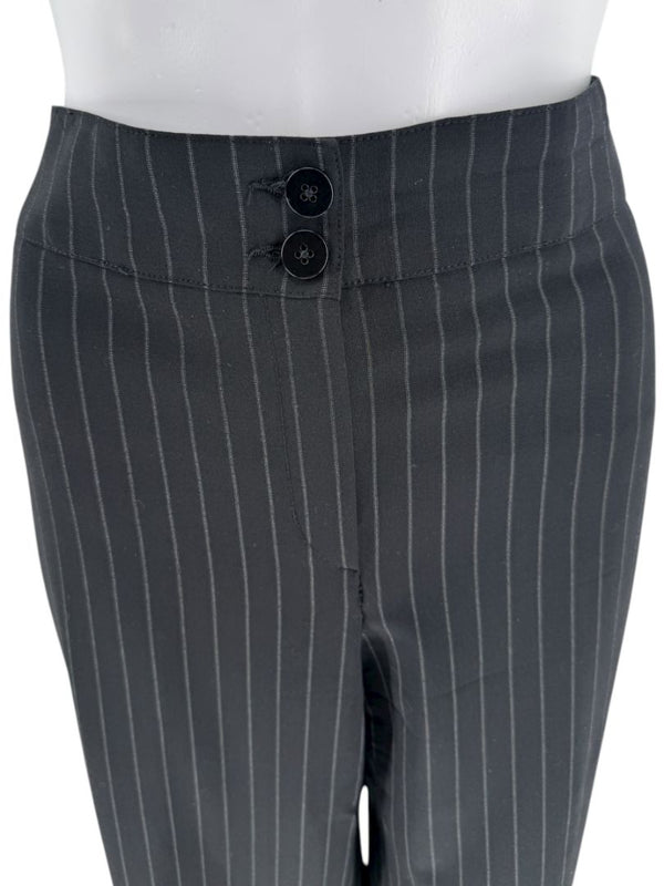 Armani Collezioni Charcoal Pinstripe 3-Piece Suit – Size 12