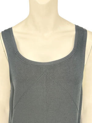Oscar de la Renta Black Knit Sleeveless Tunic – Size L