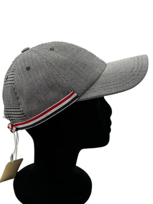 Thom Browne Classic 6-Panel Wool Baseball Cap – Brand New With Tags