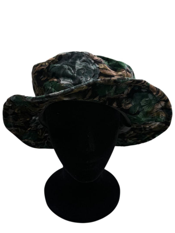 New York Hat & Cap Co. Multicolor Velvet Wire-Brimmed Hat