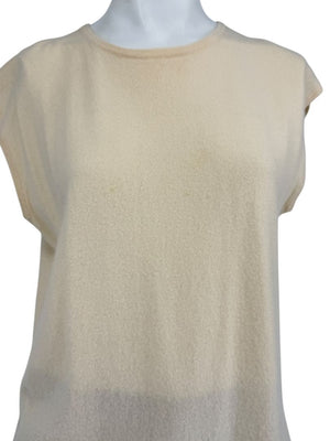 Shamask Ivory Cashmere Twin Set – Size 1