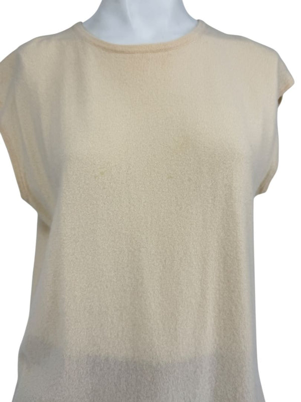 Shamask Ivory Cashmere Twin Set – Size 1