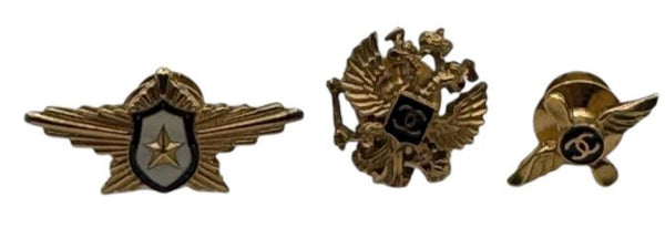 CHANEL Paris-Moscow Collection Brooch Pin Set – 2009 Pre-Fall Métiers d’Art