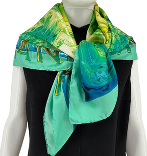 Chanel CC 100% Silk Scarf